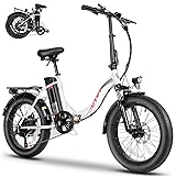 Vivi 900W Peak Electric Bike 20" x3.0 Fat Tire