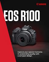 Canon EOS R100 Compact Mirrorless Camera 24.1 MP 4K Dual Pixel CMOS AF WIFI view 2