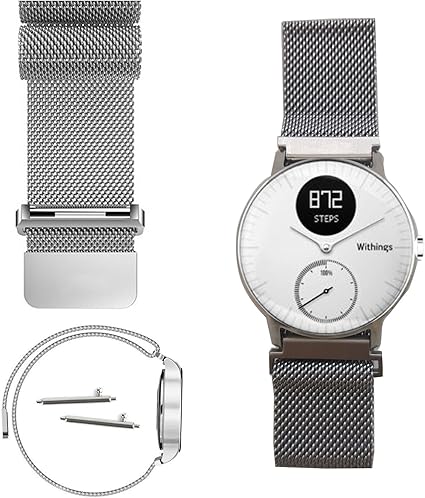 withings steel hr milanese