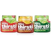 Ninja Thirsti Flavored Water Drops, FRUITI CHILL Variety Pack, Bold Fruit Flavor, Sparkling or Still Calories, Zero Sugar, Makes 17, 12oz drinks, 3 Pack, WCFV2