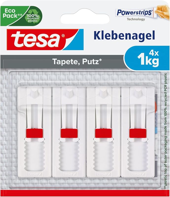 Clavos ajustables para papel pintado y enlucido - 1 kg - 4 uds.