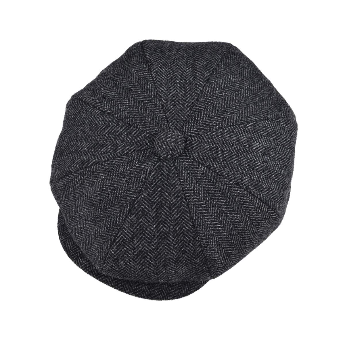 8 piece flat cap