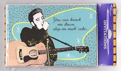 Amazon Com Elvis Presley Party Invitations Invites Music