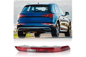Clidr Rear Bumper Light Compatible with 2018-2021 Audi Q5 US Version Rear Bumper Reflector Lower Tail Light Replaces 80A94507