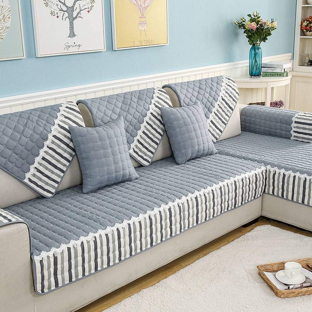 Sofa Armlehnenbezug Beige - Rutschfester Schonbezug Mit Seitentasche