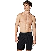 DKNY Mens Stretch Quick Dry Volley UPF 40+ Protection Swim Trunk