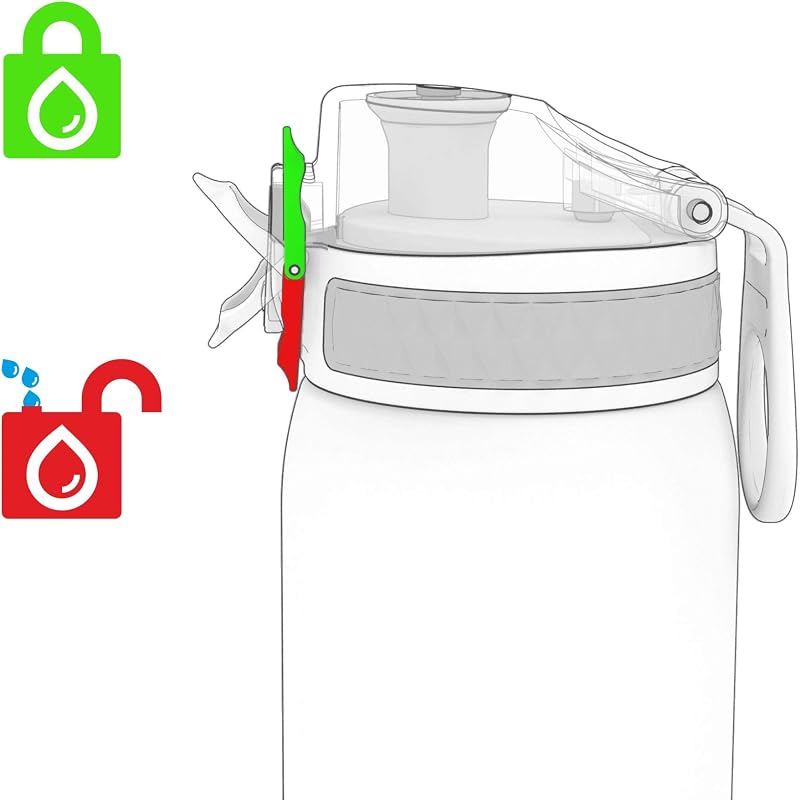 Botella Agua Inox Ligero para Niños, 400ml, Sin Aislamiento, a Prueba de Fugas, Fácil de Abrir, Cerradura Segura, Aptas para Lavavajillas, Fácil de Limpiar, Resistente a Rayones, Aqua