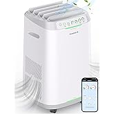 Nuwave OxyPure ZERO Air Purifier with Washable and Reusable Bio Guard Tech Air Filter, Large Room Up to 2002 Ft², Air Quality