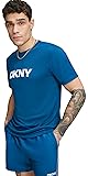 DKNY Men's Short Sleeve Quick Dry 40+ Protection