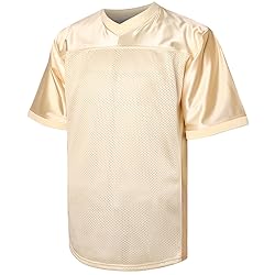 Blank Football Jersey,90s Hip Hop Sports Mesh