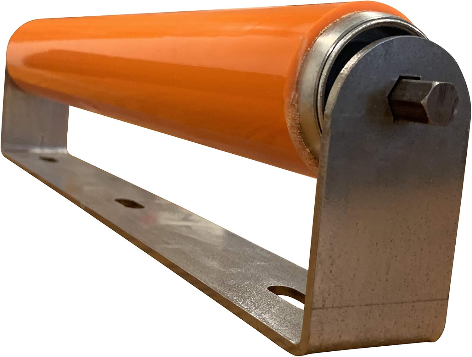 Polyurethane Coated Roller with Bracket, 15″ Between Frame, 1.9" Diameter Roller: Home Improvement