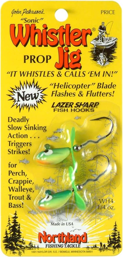 Amazon Com Northland Tackle 1 4 Oz Whistler Jig Firetiger