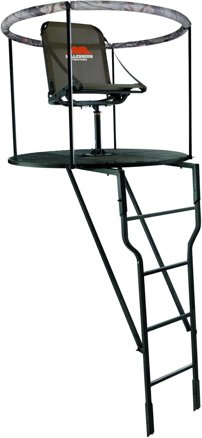 Millennium L360SL 48360049 Ladder with Tree Stand Accessory, 17