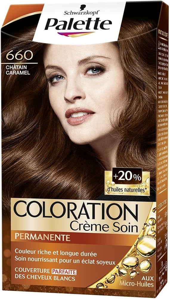 Schwarzkopf Palette Coloration Permanente Cheveux Chatain Caramel 660 Amazon Fr Beaute Et Parfum