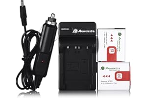 2-Pack NP-BG1 Battery&Charger Bundle for Sony NP-BG1 Type G Battery and Cyber-Shot DSC-H3 DSC-H7 DSC-H9 DSC-H10 DSC-H20 DSC-H