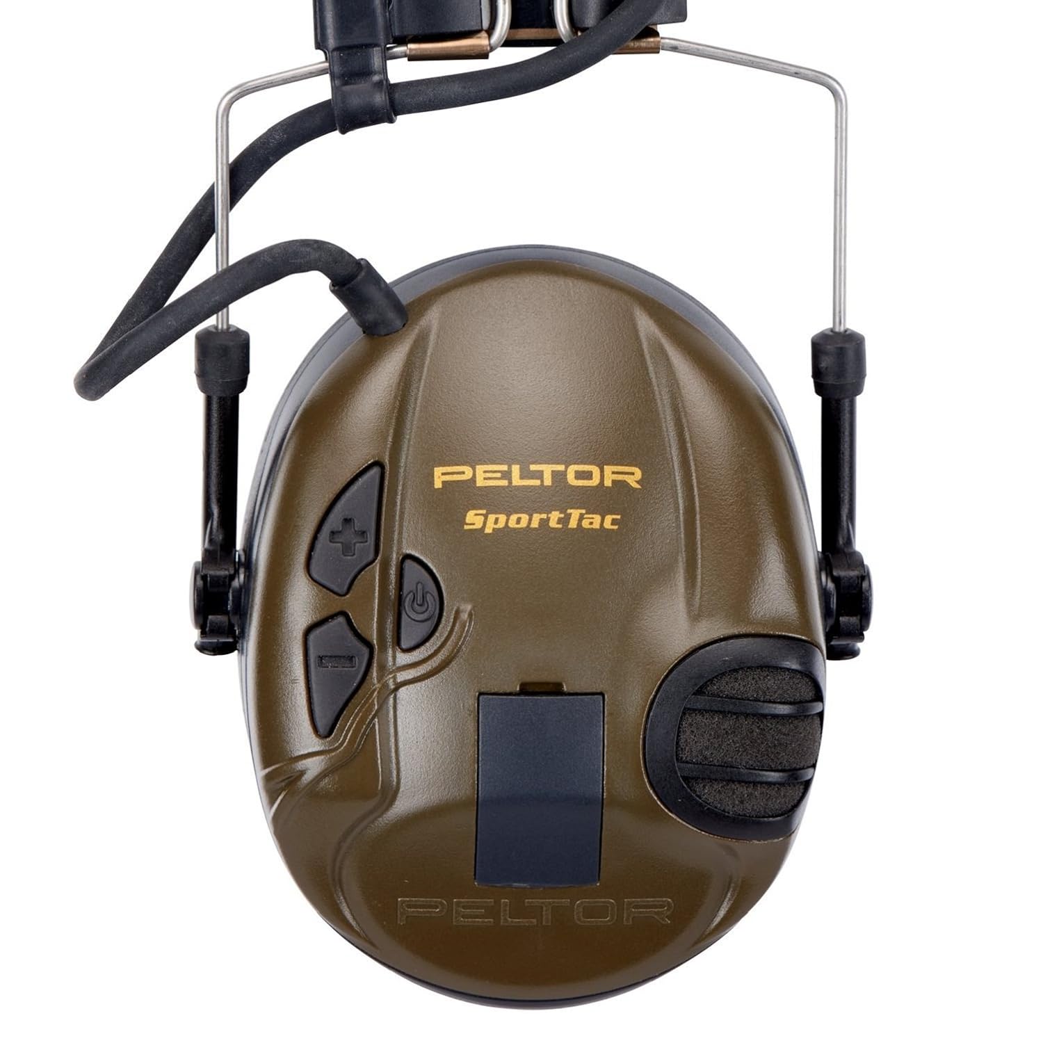 3M Peltor SportTac Headset - Level Dependent Active Hearing Protection for Shooters with Impulse Noise Control, 26 dB, Orange/Green - Image 5