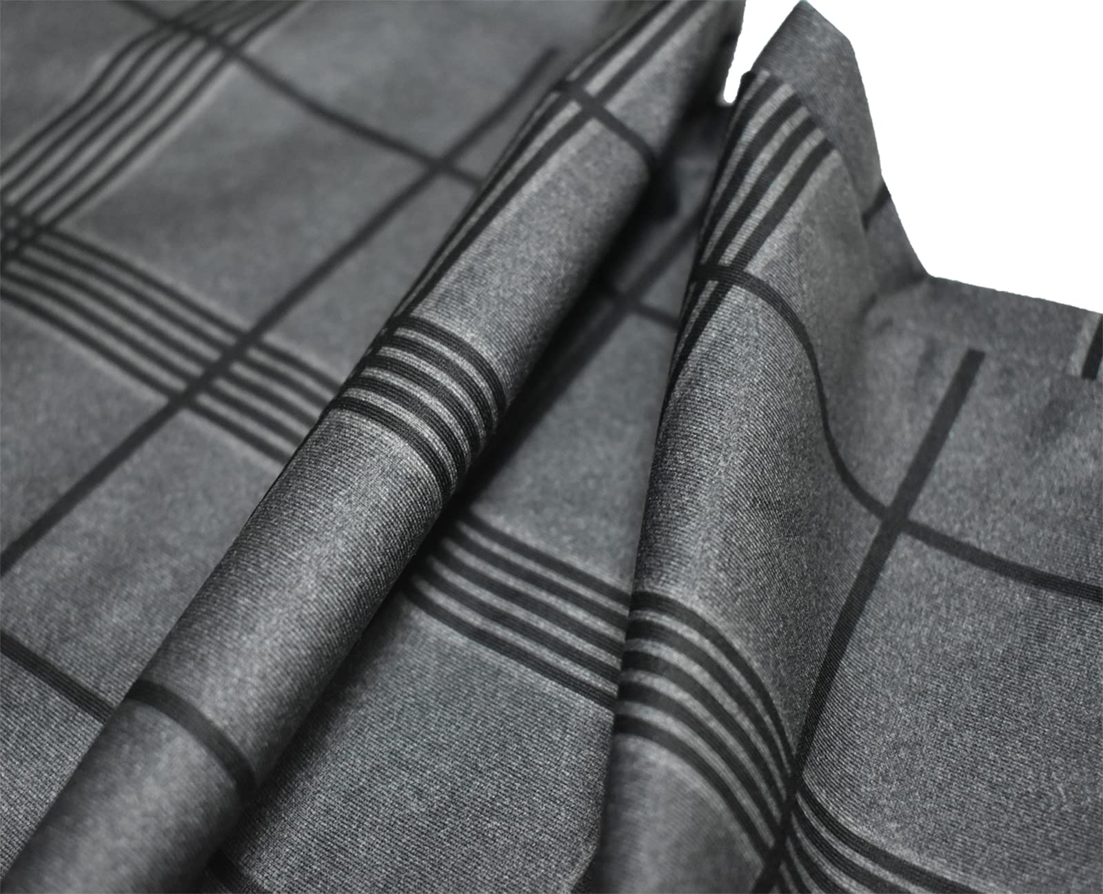 Yageshark Jogging Bottoms for Men, Tracksuit Bottoms, Loose-Fit Sports Trousers, Long, Chequered, Casual