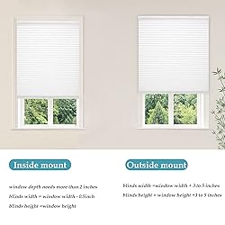 MYshade Cordless Cellular Blinds for Windows Light