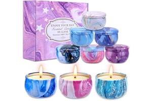 Furnizone Candles Gift Set for Women, Mothers Day Gifts for Mom from Daughter, Aromatherapy Soy Candles Pack, Mini Candle Set, Bulk Gift Sets for Mom Birthday Teachers Day, 9 Pack