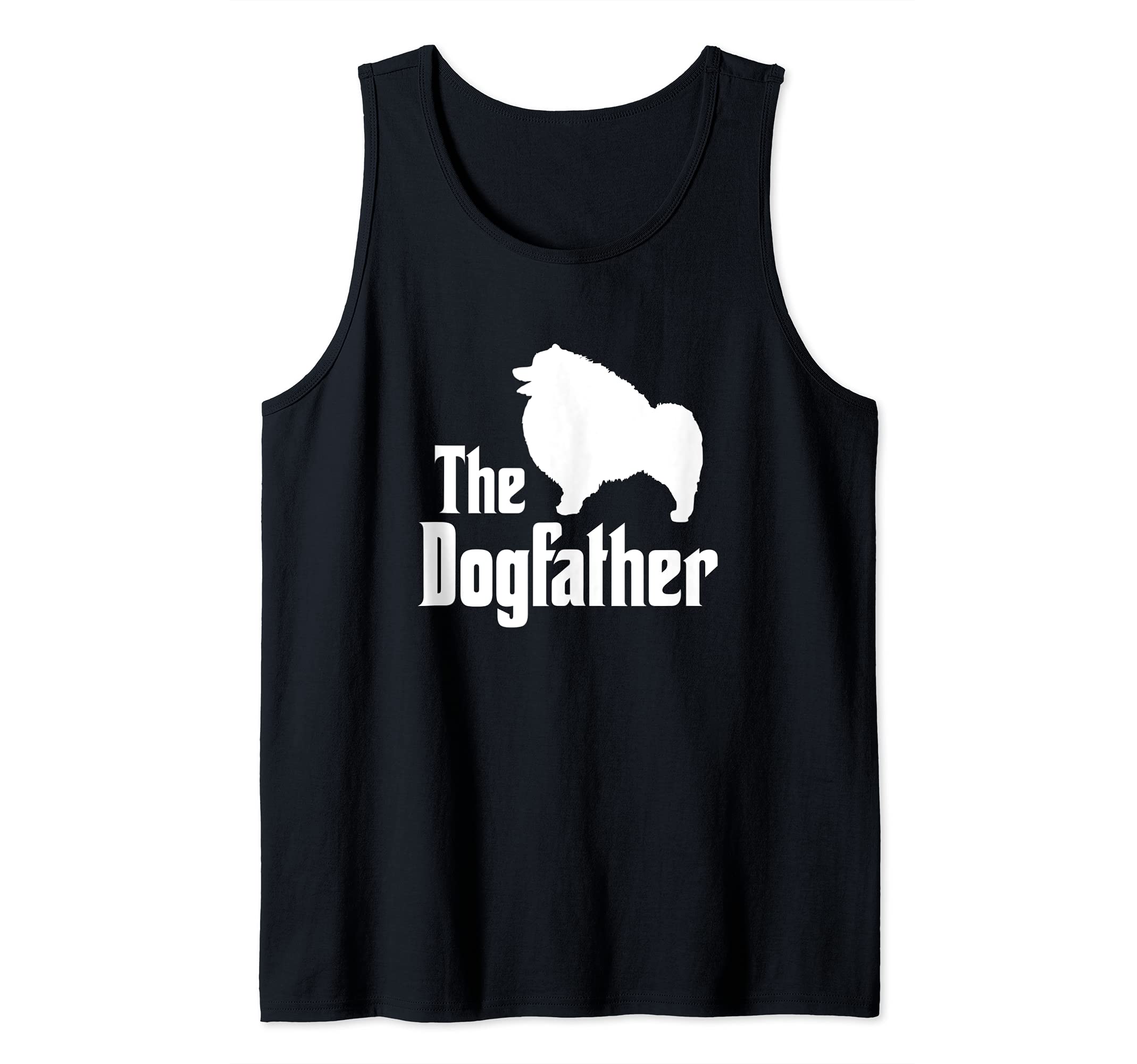 The Dogfather - funny dog gift, funny Keeshond Tank Top