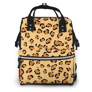 cheetah diaper bag backpack