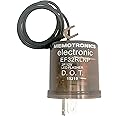 EF32RLNP Electronic LED Turn Signal Flasher Relay, DOT APPROVED, POLARITY INDEPENDENT, 2 Prongs + Ground Wire, 12 Volts, LED & Incandescent Compatible