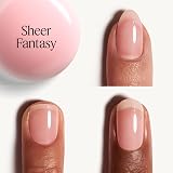 essie Gel by essie Longwear Nail Polish Sheer Pink Varnish Sheer Fantasy No UV view 3