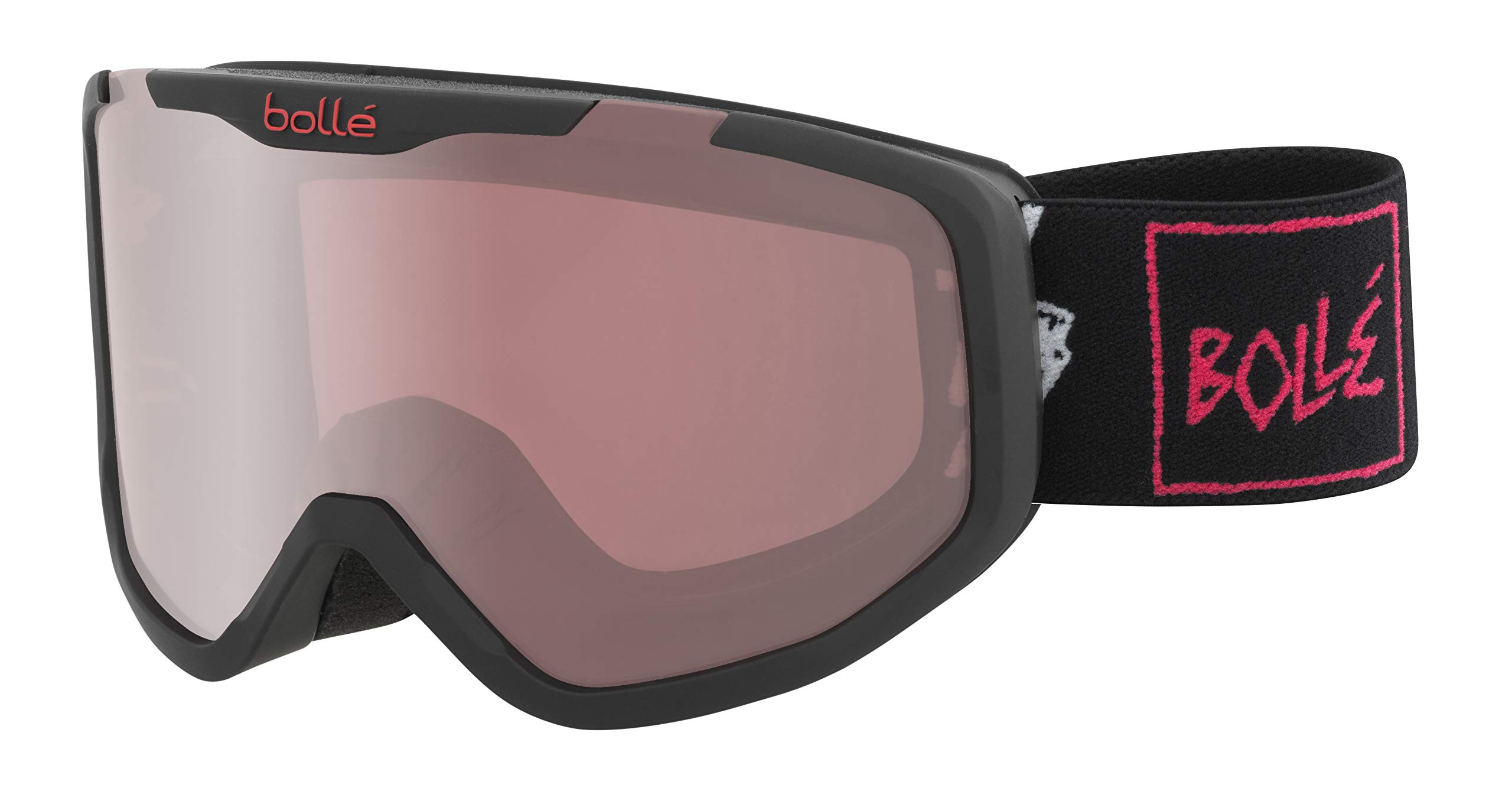 Bolle Junior 21963 Black Skull Black Skull Rocket Plus 6+Years Visor Goggles Lens Category 2 Size 150mm