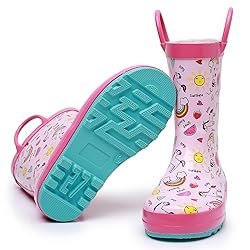 WTW Toddler and Kids Rain Boots Unisex-Child
