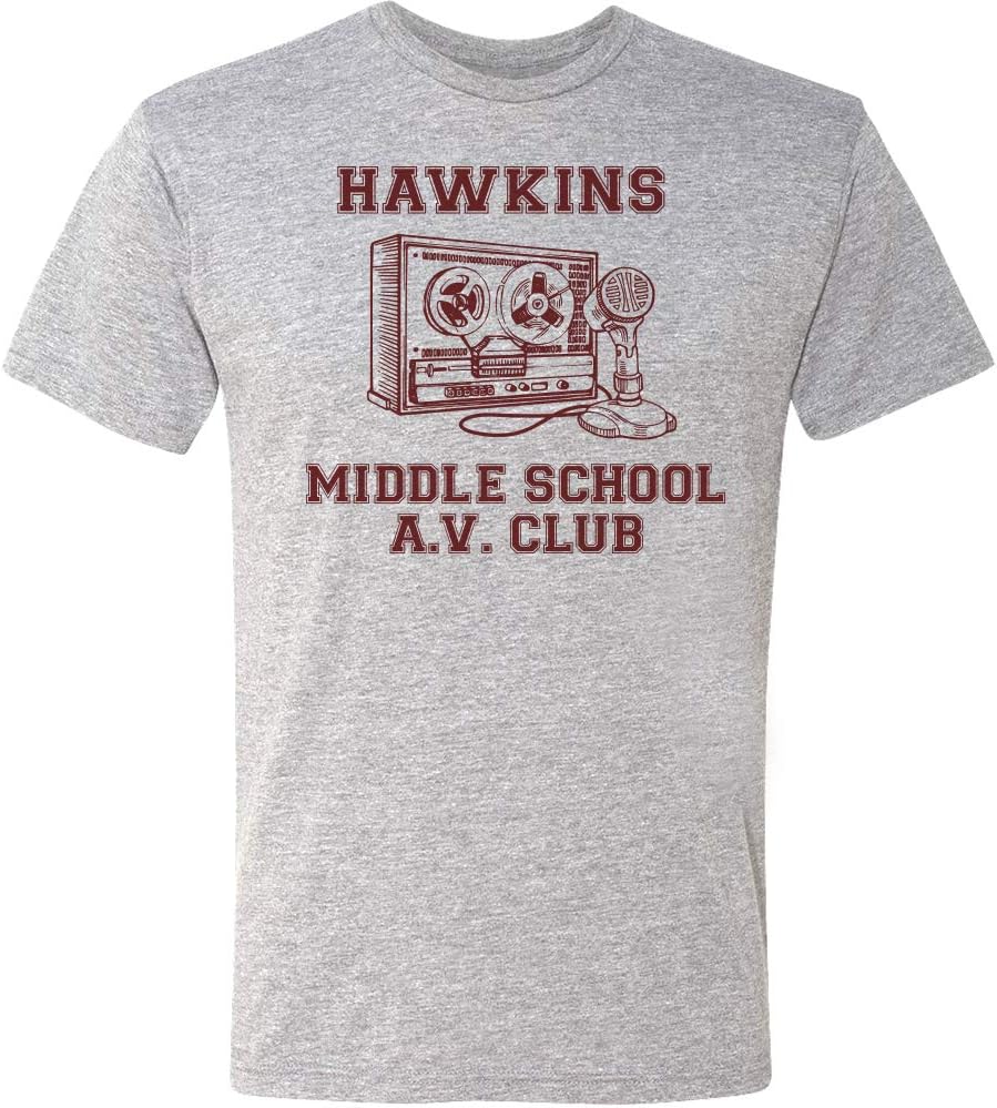 Hawkins Middle School A.V. Club | Vintage Style 80s Costume AV Hawkin T-Shirt