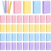 480 Pcs Compressed Facial Sponges Round Makeup Removal Sponge Pads for Washing Face Reusable Cleansing Exfoliating Spa Sponge for Women Esthetician Beauty Supplies (4 Colors)