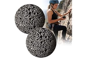 Callus Ball for Hand, 2026 Textured Volcanic Rock Grip Strength Trainer Ball for Callus Building, Ideal for Rock Climbing, We