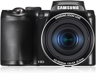Samsung WB100 Digitalkamera (16,2 Megapixel, 26-fach opt. Zoom, 7,6 cm (3 Zoll) Display) inkl. 23 mm Ultra-Weitwinkel-Objektiv