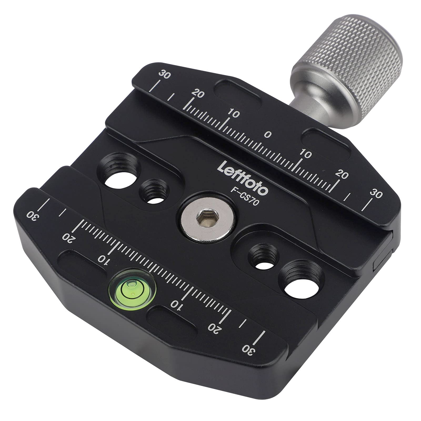 70mm Quick Release Clamp with Arca Swiss Clamp Plate for Tripod, Ball Head, Quick Change Seat, Monopod Head, Tripod Quick Release Plate