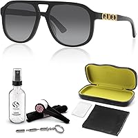 Amazon.com: Gucci GG1543S Lettering Logo Square-Shaped Non