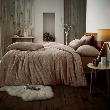 ultra cosy teddy fleece duvet