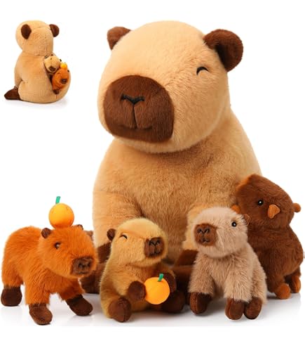 Peluche Capybara De 90 Cm, Almohada De Cuerpo Extra Larga Para Dormir Y Abrazar, Cojín De Felpa Suave Para Niños Y Adultos, Regalo Original De Animal De Agua