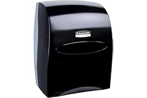 Kimberly-Clark Professional 09996 Sanitouch Hard Roll Towel Dispenser, 12 63/100w x 10 1/5d x 16 13/100h, Smoke