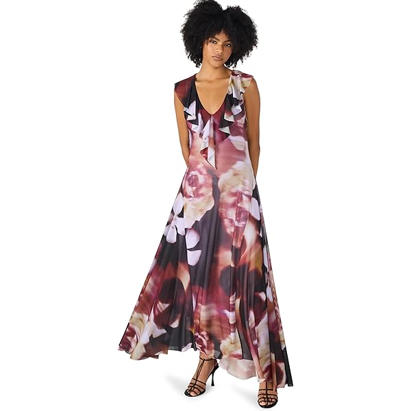 long crochet dress Dita Crochet Maxi Dress with Lacy Sleeves – Mologoko Couture