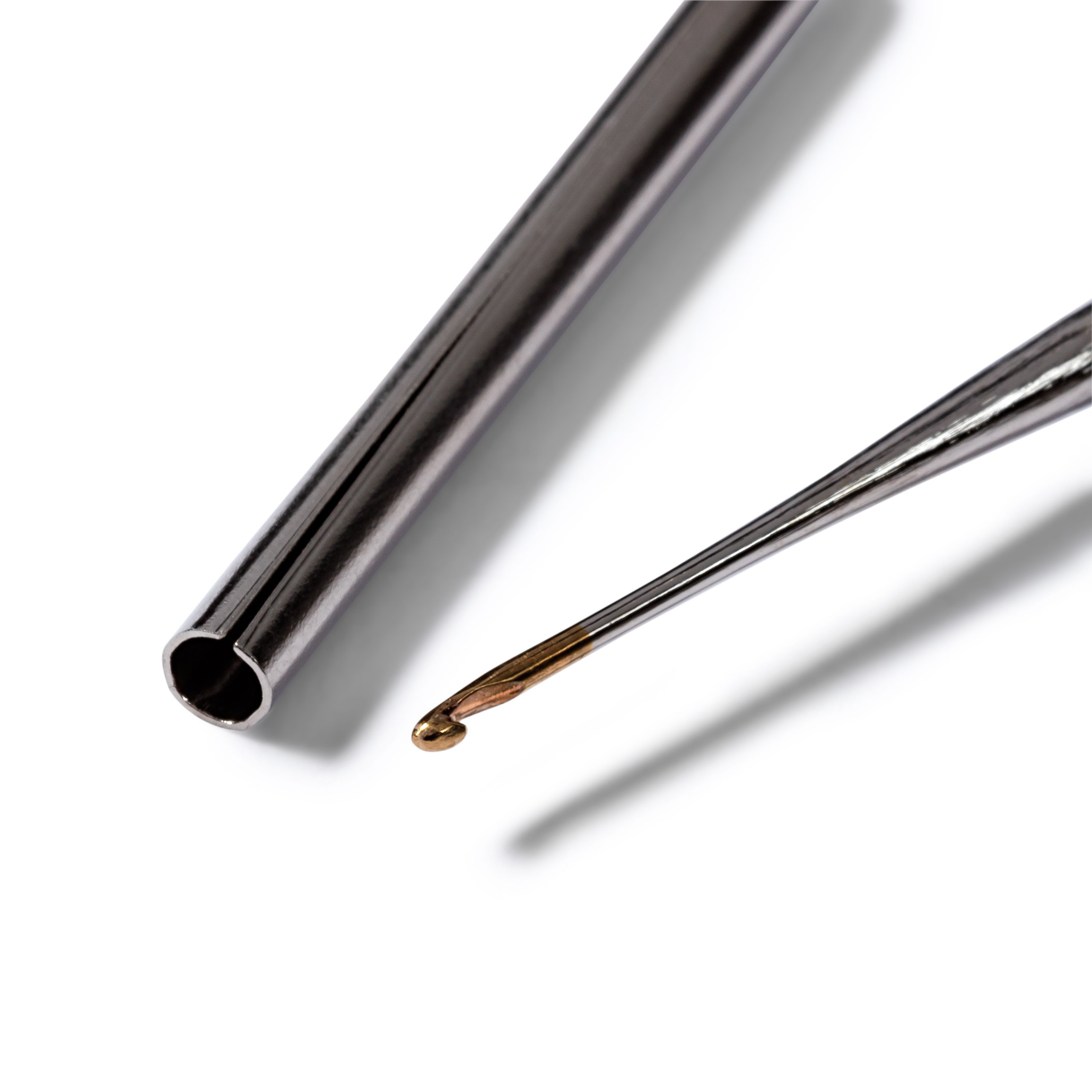 Prym Yarn Crochet Hook, Steel, Silver, 1 mm