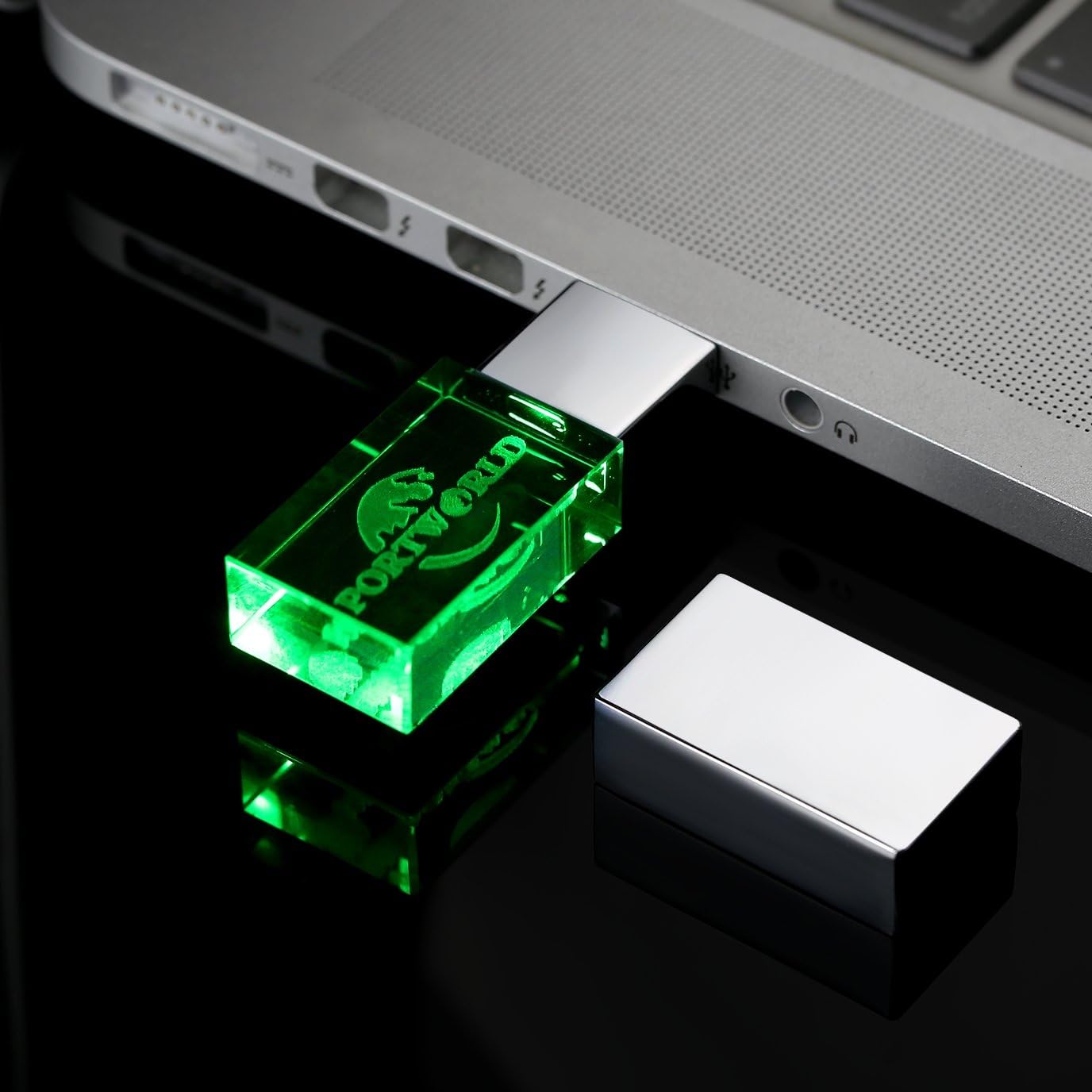 32GB Memory Stick USB 2.0 Flash Drive With LED Lighting, Waterproof