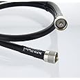 MPD Digital I MPD-400 PVC Superflex Coax Cable I PL259 UHF Male Connectors I Ultra Low Loss for Ham, VHF, RF, CB Radio I Made in The USA I Black, 10 Feet