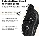 Tangle Teezer Original Detangling Hairbrush Panther Black Wet Dry All Hair Types view 2