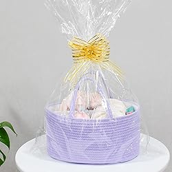 ABenkle Diaper Caddy Organizer, Boho Rustic Cotton