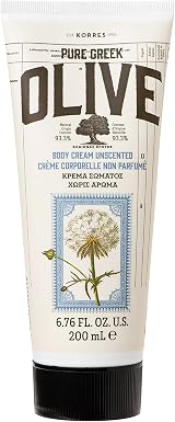 KORRES Pure Greek Olive Body Cream Unscented 6.76 FL OZ Pack of 2 view 1
