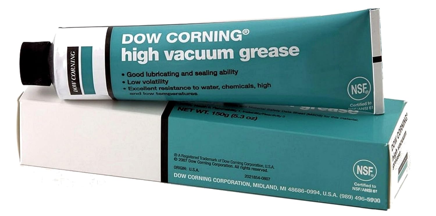 Dow Corning DCHIVAC SiliconeBased High Vacuum Grease 5.3 oz. Tube Amazon.in Industrial