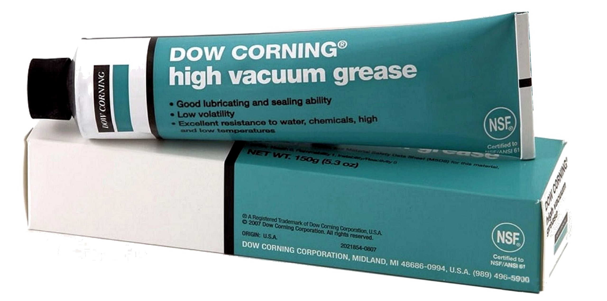 Dow Corning DCHIVAC5.3OZ SiliconeBased High Vacuum Grease, 5.3 oz