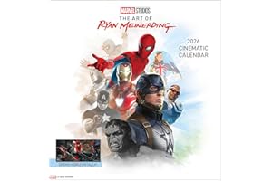 Marvel Studios: The Art of Ryan Meinerding 2026 Cinematic Wall Calendar