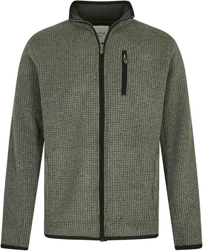 weird fish mens full zip fleece
