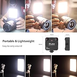 VIJIM LED Video Light, VL81 On Camera Light with 3